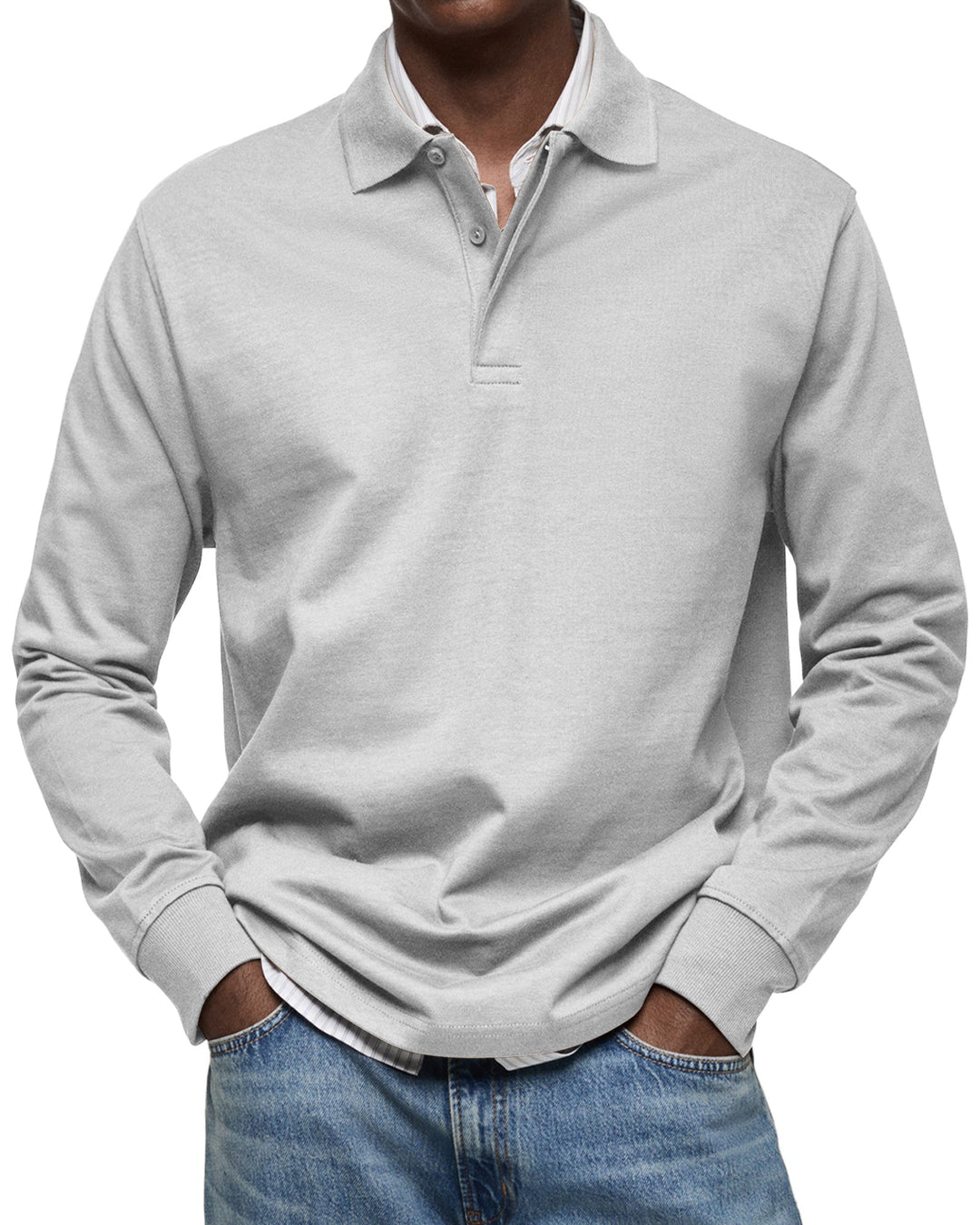 Mikael | Ylellinen pitkähihaisen polo-paita